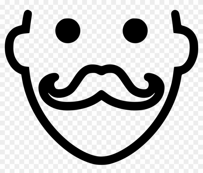 Mustache Png Icon Free Download Onlinewebfonts Com - Icon Clipart