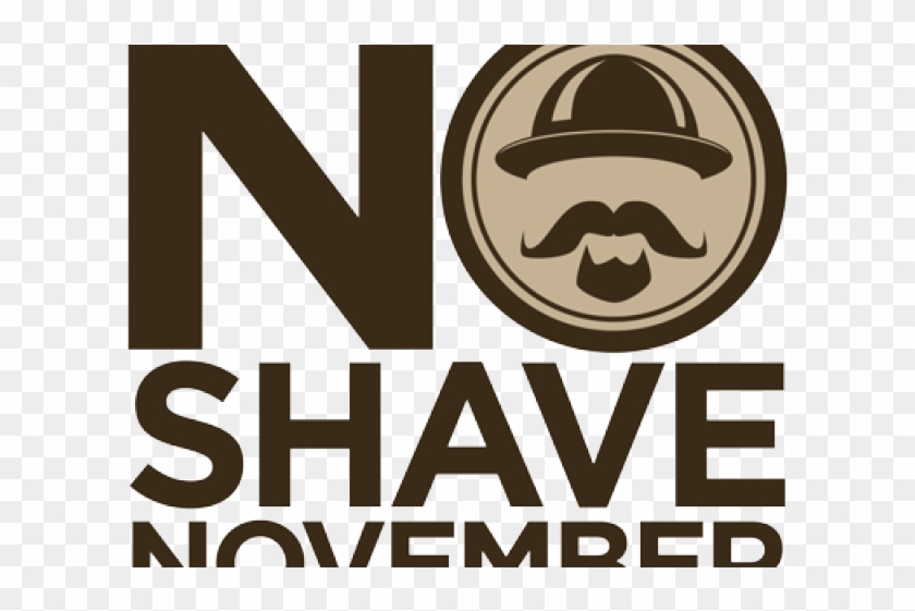 No Shave Movember Mustache Png Transparent Images - No Shave November Clipart #1043342