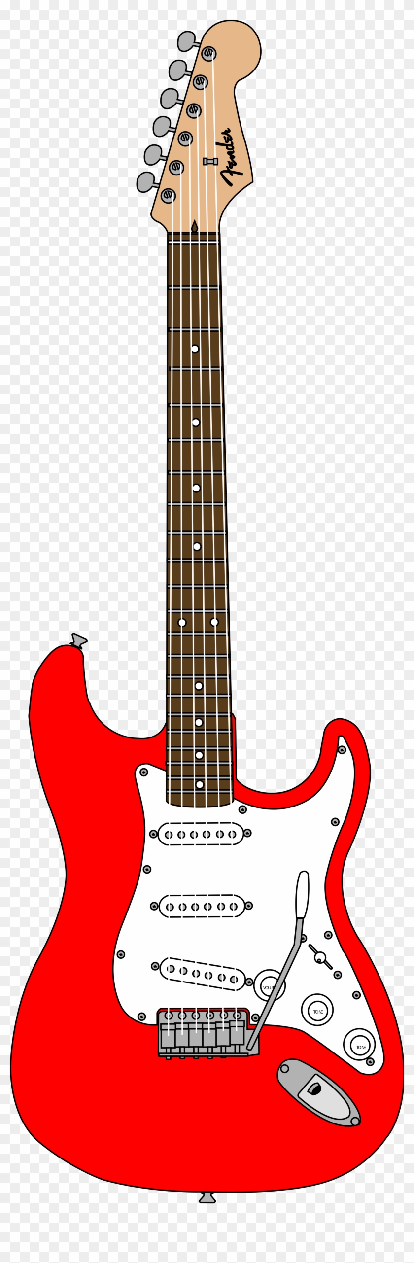 2000 X 6007 6 - Fender Classic Series 60s Stratocaster Black Clipart #1043402