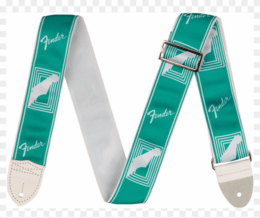 Fender 0990627085 Custom Mono Sea Foam Green Guitar - Fender Strap Seafoam Green Clipart