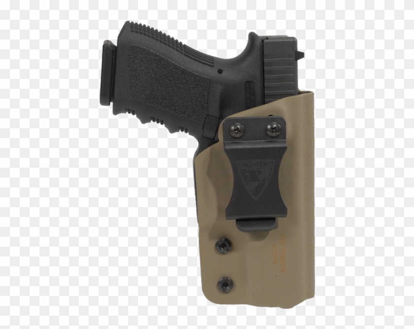 Cdc Holster Glock 19/23/32 Right Hand - Gun In Holster Transparent Clipart #1043789