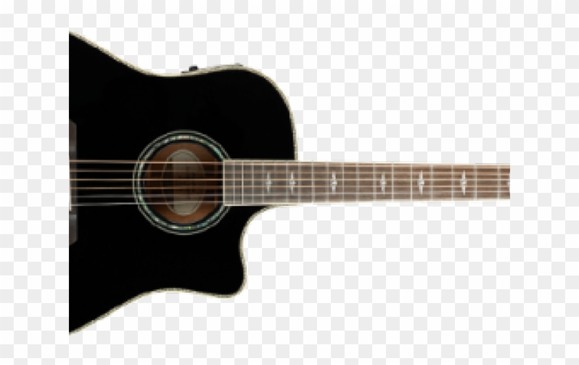 Fender Black Acoustic Guitar Clipart #1043939