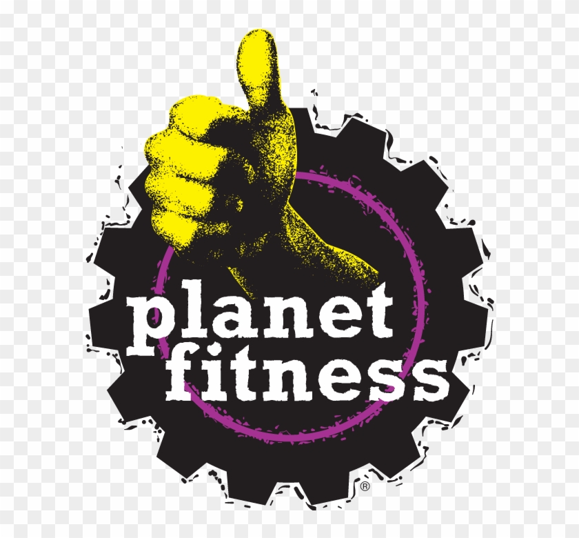 Planet Fitness Logo - Planet Fitness Gym Logo Clipart #1044295