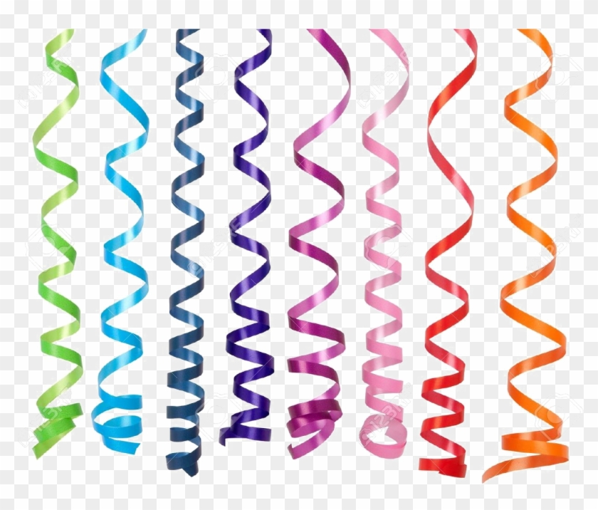 Streamer - Colorful Streamers Clipart #1044425