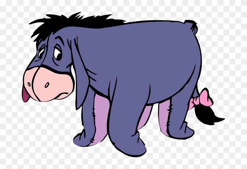 Eeyore Png Clipart - Eeyore Donkey Transparent Png #1044830