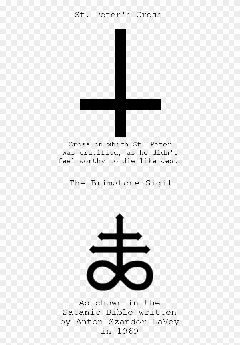 Cross Of St Peter - Cross Clipart