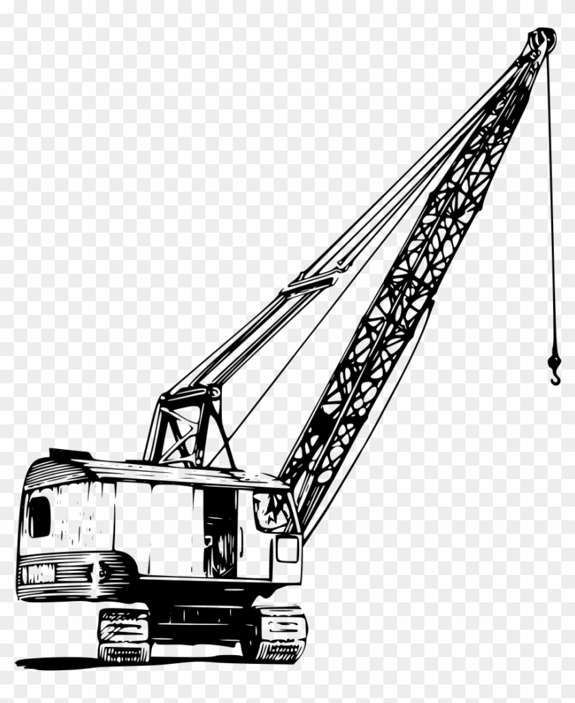 Download Png - Construction Crane Clip Art Transparent Png