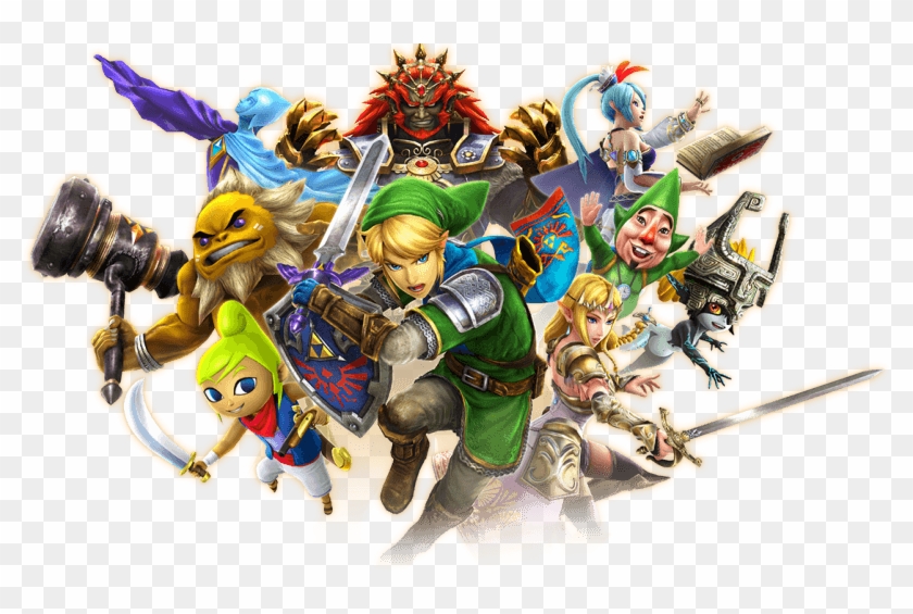 #hyrule Warriors Legends Artwork From The Official - Zelda Characters For Smash Clipart