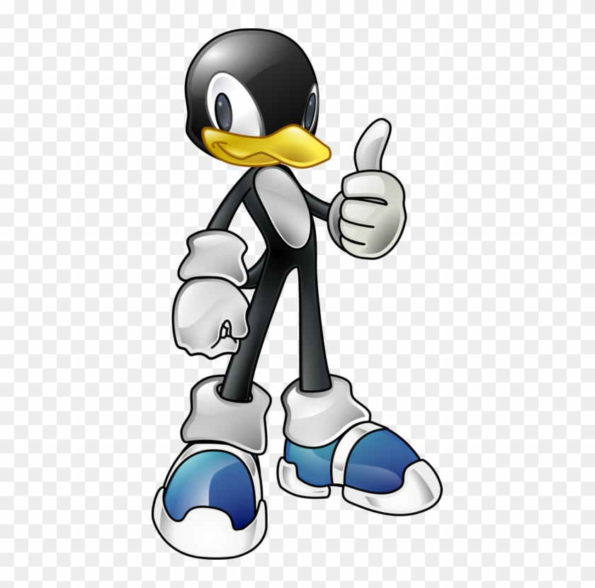 Penguin Tuxedo Sonic The Hedgehog Wikimedia Commons - Sonic The Hedgehog Penguin Clipart #1045672