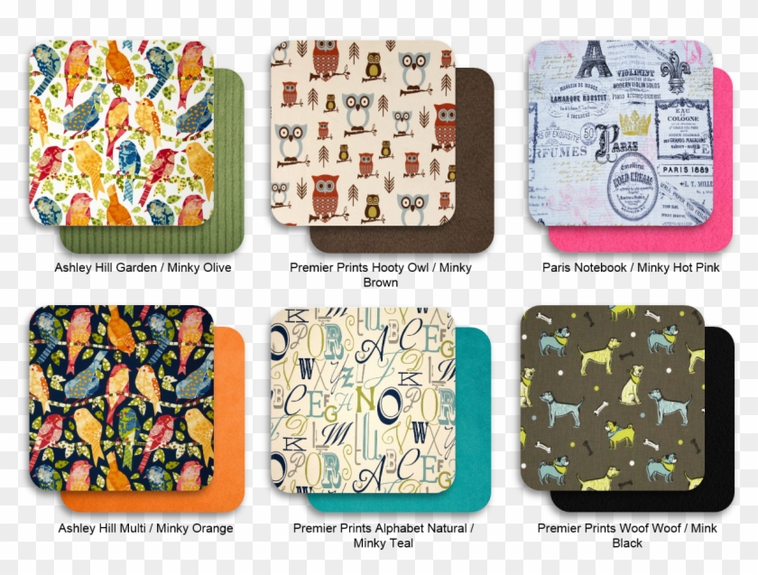 Designer Fabric Medium Pillow Dog Bed - Illustration Clipart