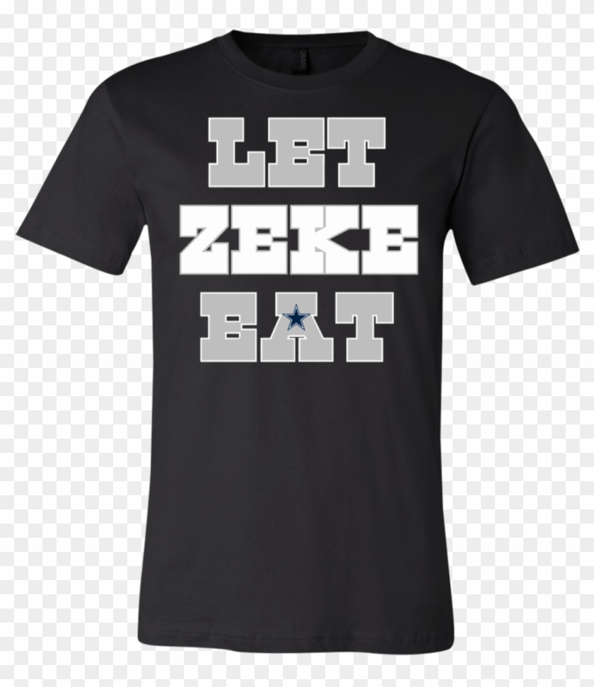Dallas Cowboys Ezekiel Elliott Let Zeke Eat Shirt Unisex - Kings Of Leon Shirts Clipart #1046013