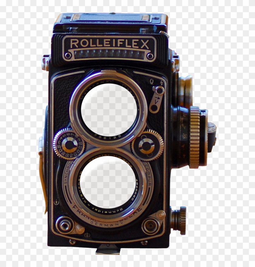Vintage Camera Frames - Rolleiflex 2.8 Clipart