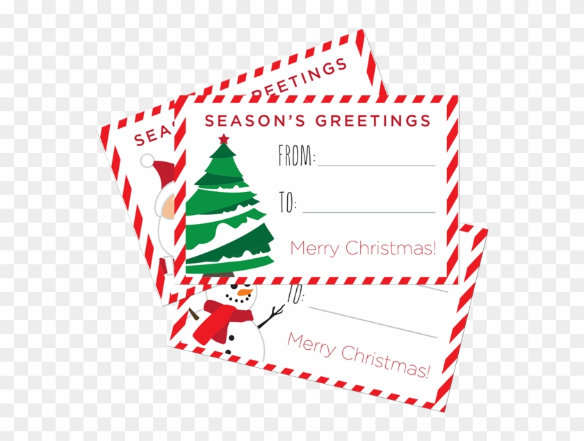 Christmas Gift Tags Christmas Gift Tags - Christmas Tree Clipart #1046171