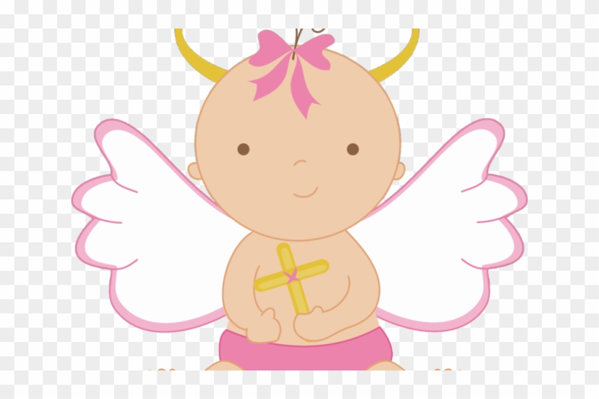 Little Girl Clipart Angel - Baby Angel Clipart Png Transparent Png