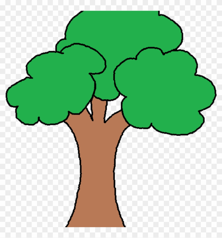 Trees Cliparts Apple Fruit Tree Fruit Picking Clip - Apple Tree Without Apples Clipart - Png Download