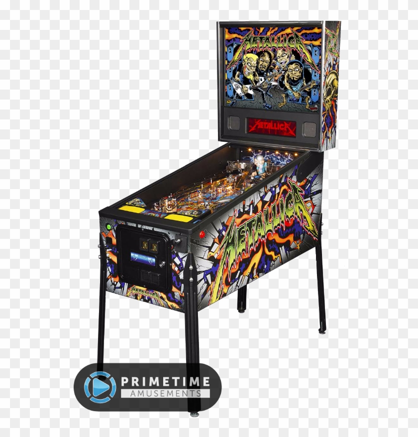 Metallica Led Pro - Metallica Pinball Machine Clipart #1047269