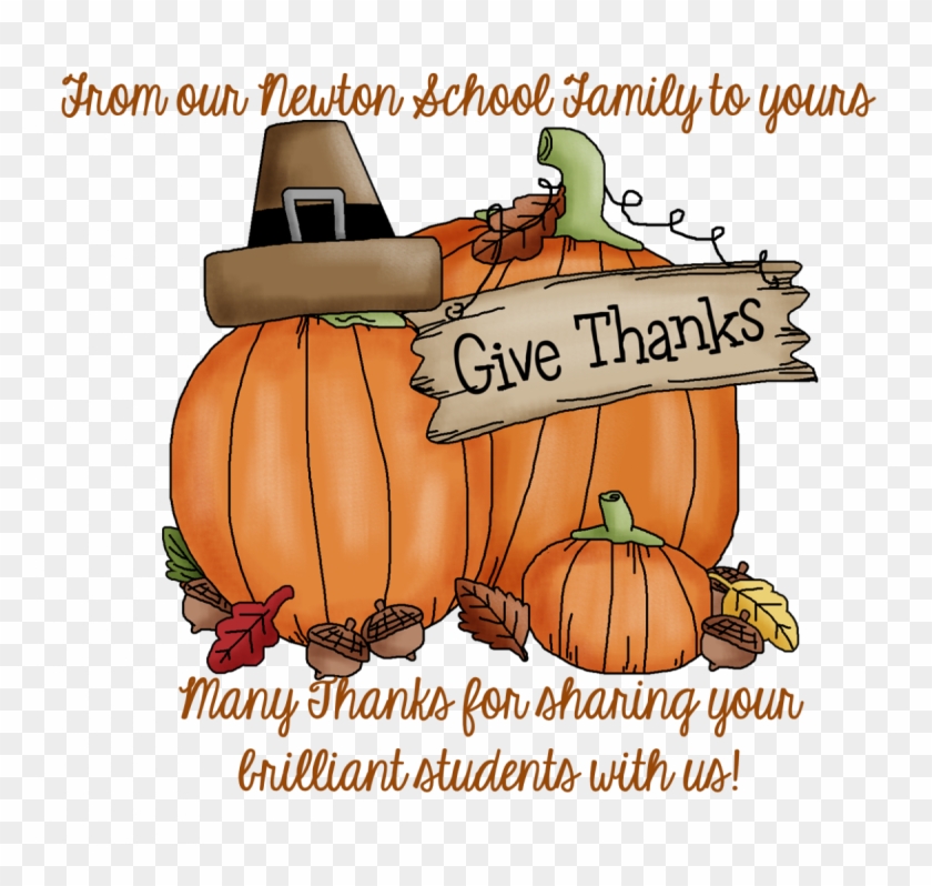 Thanks - Free Clip Art Thanksgiving Dinner - Png Download #1047322