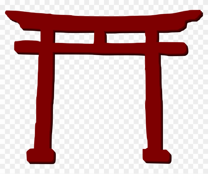 Japan Flag Pictures - Torii Gate Png Clipart