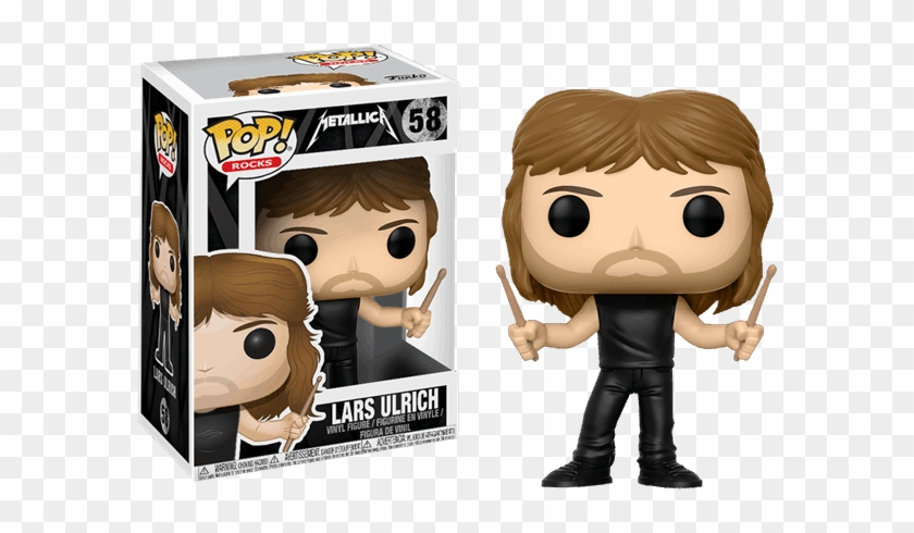 Shop Retro Active - Funko Pop Lars Ulrich Clipart #1047360