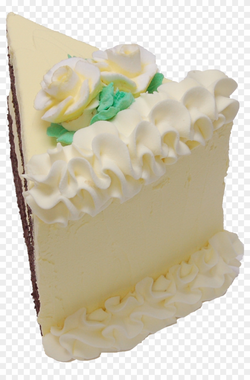 Cake Slice Png - Buttercream Clipart #1047821
