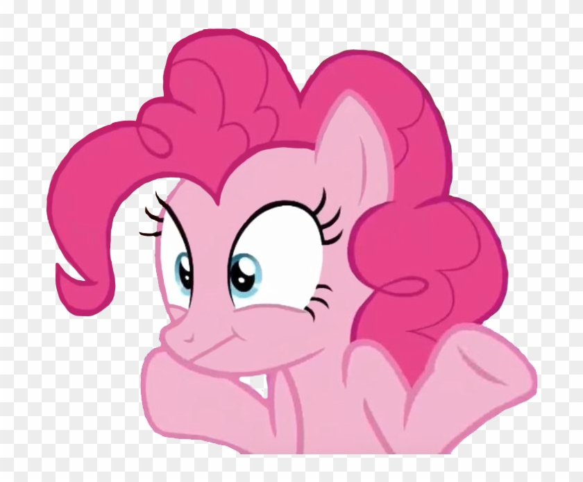 Transparent Shrugging Pinkie Pie [reupload With Improvements] - Pinkamena Diane Pie Clipart