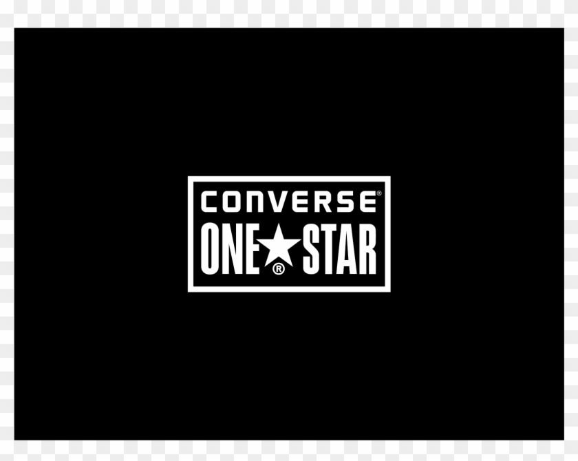 Converse One Star Product Identity - Converse One Star Logo Clipart