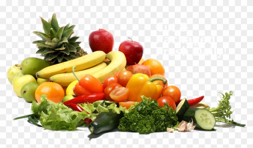 Fruit And Vegetable Png - Transparent Background Fruits And Vegetables Png Clipart #1048568