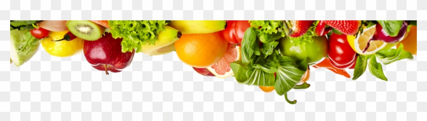 Fruit Png - Fruit And Vegetable Border Png Clipart #1048821