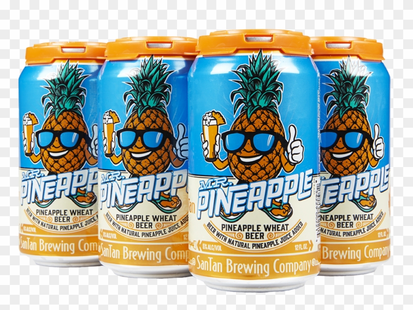 Chandler, Arizona Santan Brewing Company's Most Popular - Mr Pineapple Beer Clipart #1049519