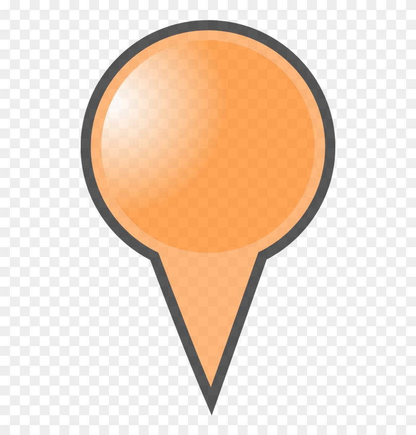 Map Pushpin Png Displaying 17 Gallery Images For Map - Marker Maps Png Orange Clipart #1049596