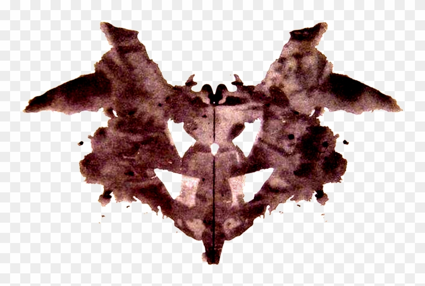 Rorschach Inkblot Test One T-shirt - Rorschach Inkblot Test Png Clipart