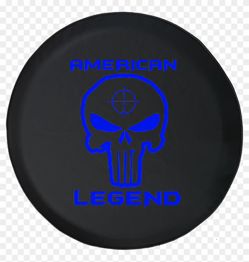 Punisher Skull Offroad Rv Camper Spare Tire Cover-35 Clipart