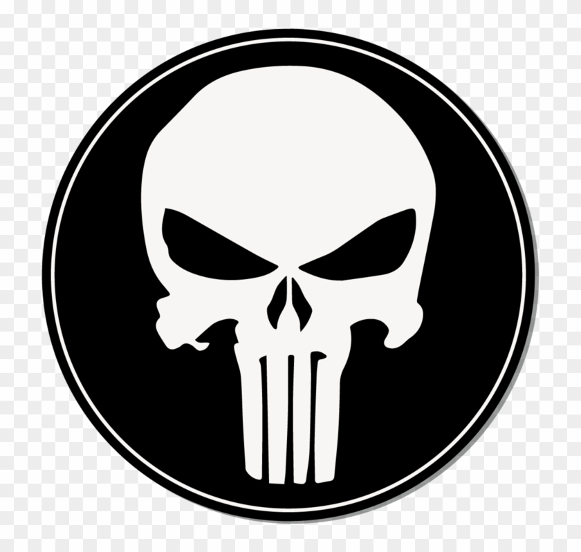Punisher Drink Coaster - Thomas Jane Punisher Skull Clipart