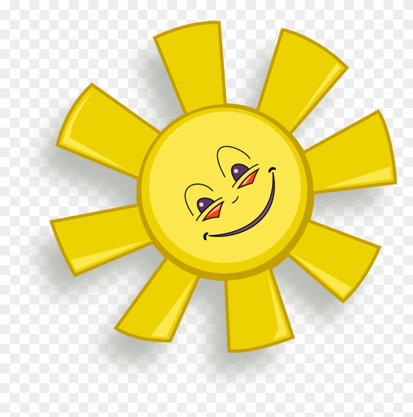 Small - Happy Sun Clipart #1050552