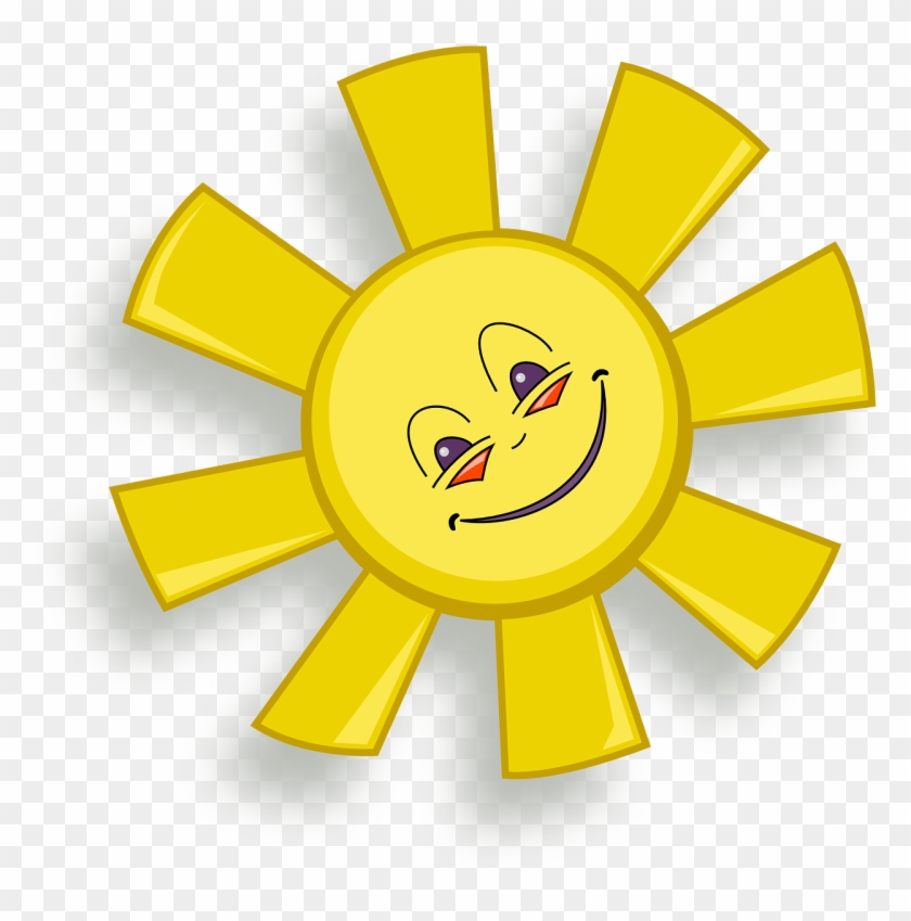 Small - Happy Sun Clipart
