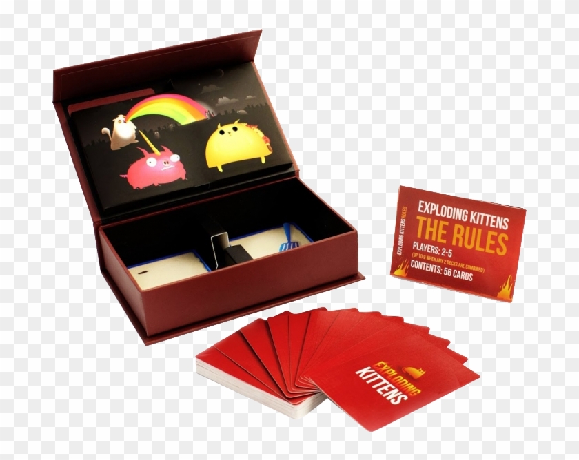Meow-box - Exploding Kittens First Edition Meow Box Clipart #1050595