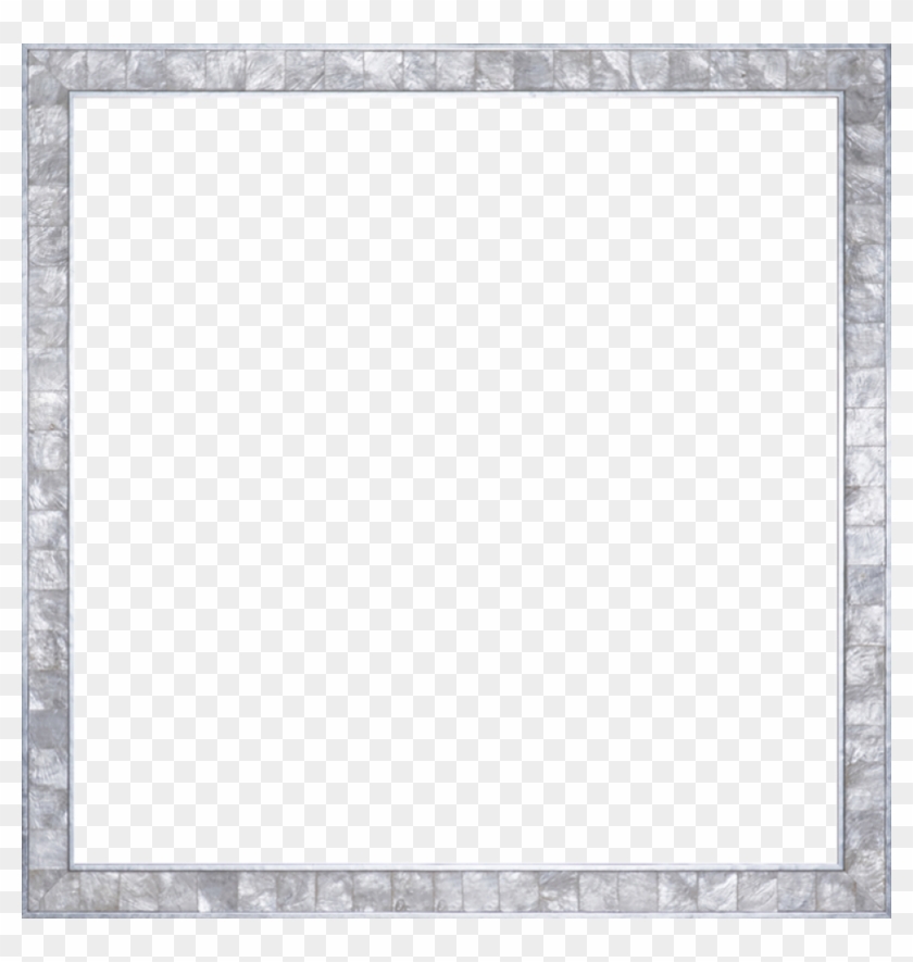 Silver Pearl Frame - Parallel Clipart #1050736