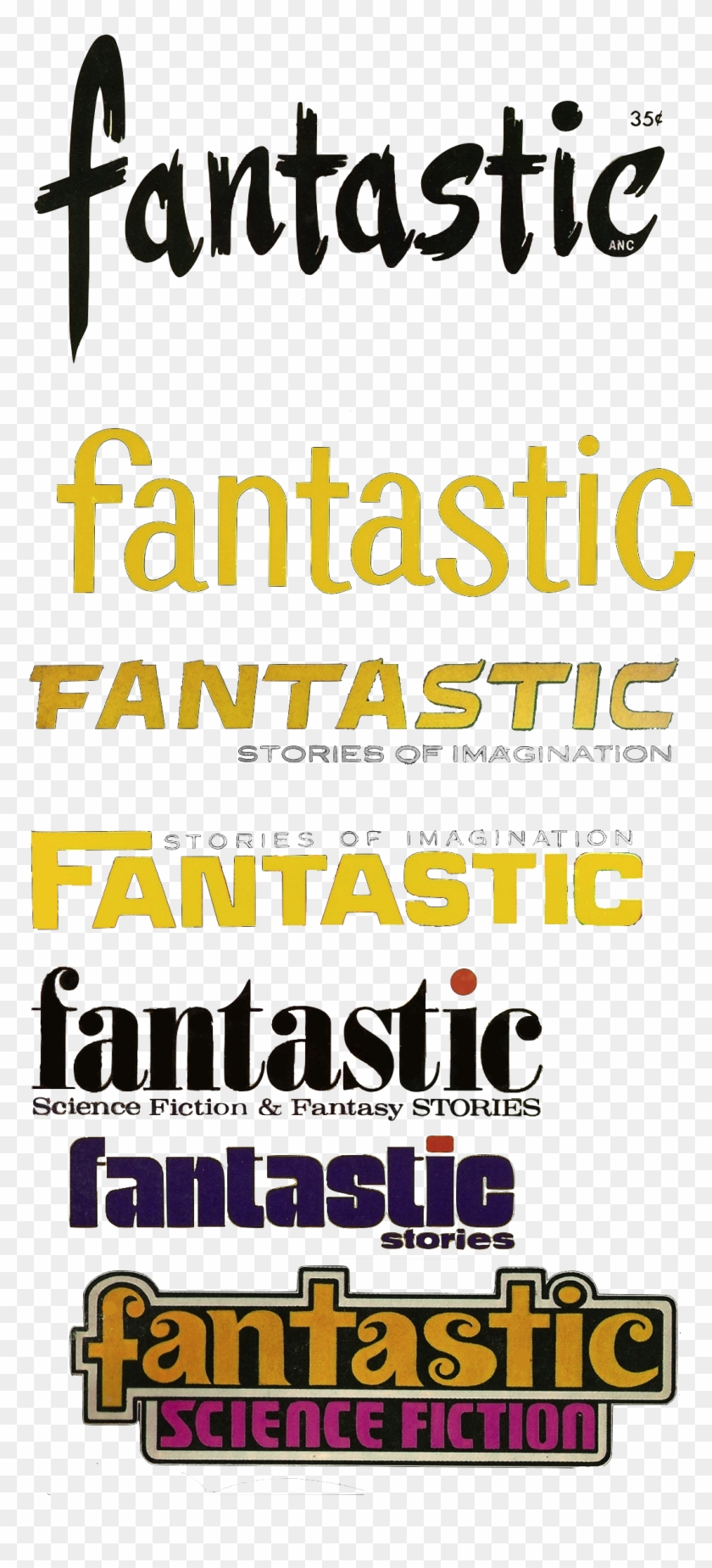 Fantastic Fonts High Res - Fonts Png Clipart #1050794