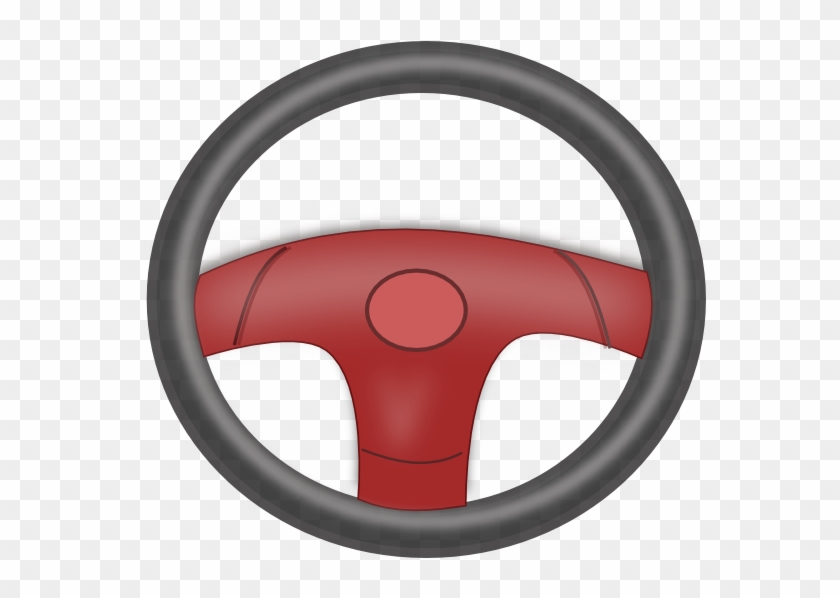 Steering Wheel Clip Art - Png Download #1050874
