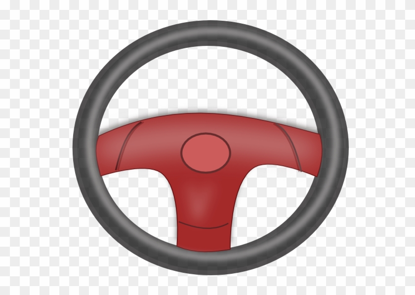 Steering Wheel Clip Art - Png Download