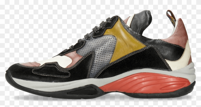 Sneakers Kobe 1 Suede Pattini Black Ruby White Sol - Sneakers Clipart #1050983