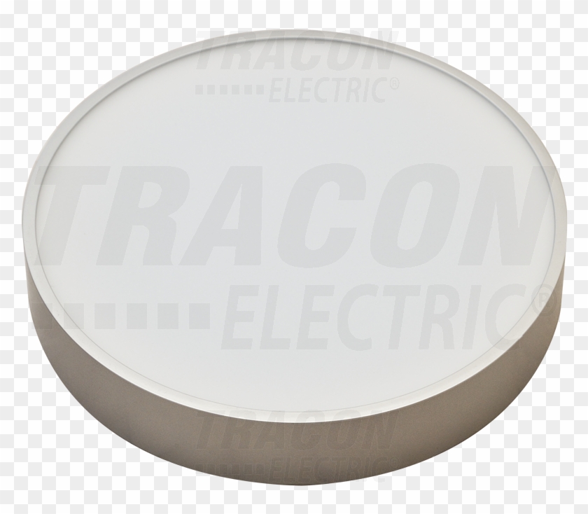 Surface Mount Led Light With Plastic Cover And Silver - Circle Clipart