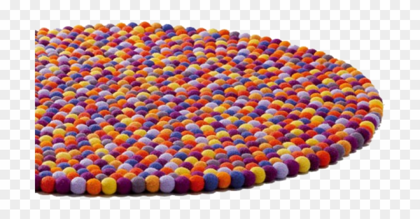 Multi Color Carpet - Alfombra De Colores Con Lana Clipart #1051143