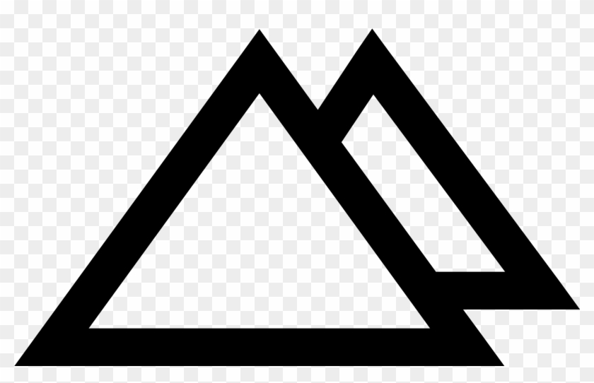 It's A Logo Of An Equilateral Triangle Clipart