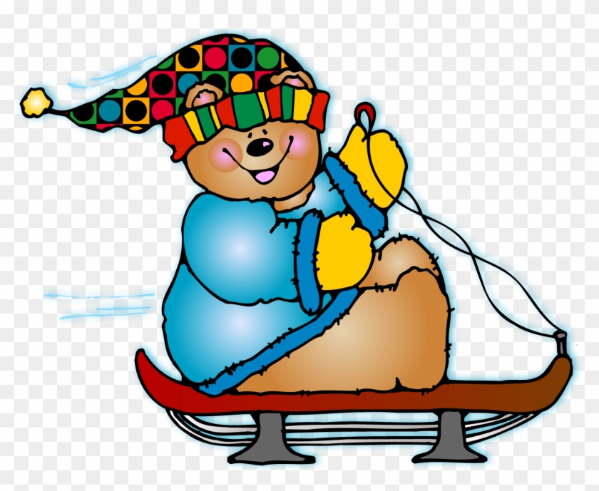 January Dj Inkers - Dj Inkers Winter Bear Clipart - Png Download #1051181