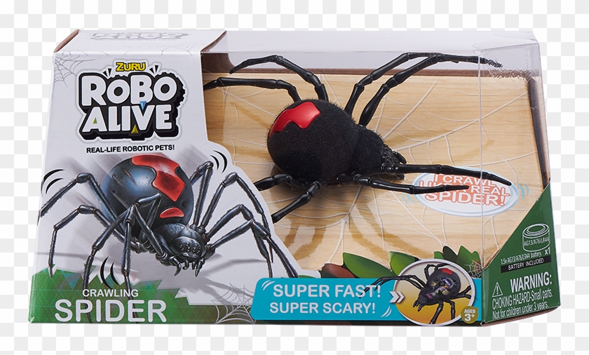 Robo Alive Crawling Spider - Robo Alive Spin Clipart
