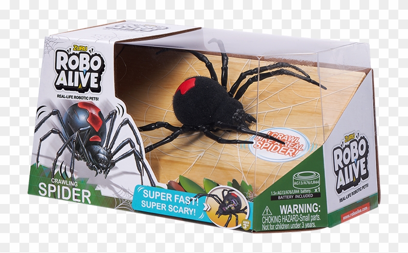 Robo Alive Crawling Spider - Robot Clipart #1051823