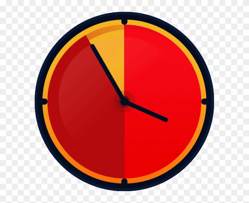 Clip Art Clock Face - Circle - Png Download #1051873