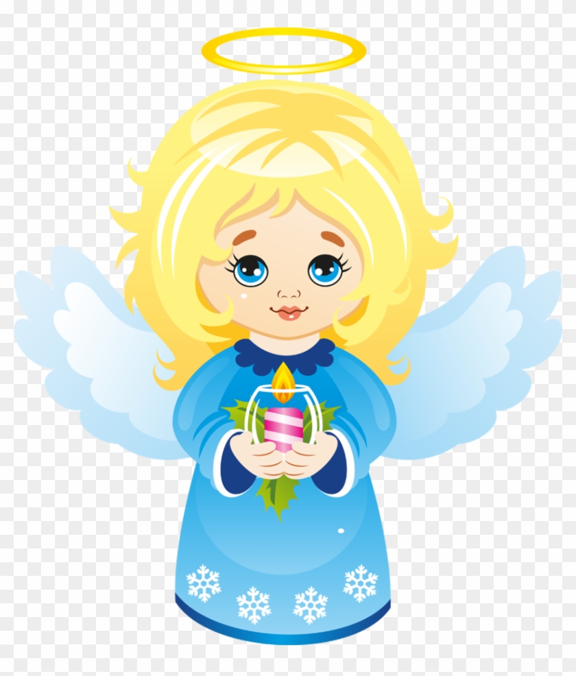 Free Printable Angels Clip Art - Christmas Angel Clipart - Png Download