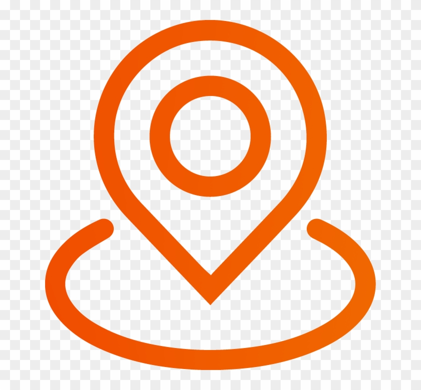 Search Icon Location - Circle Clipart